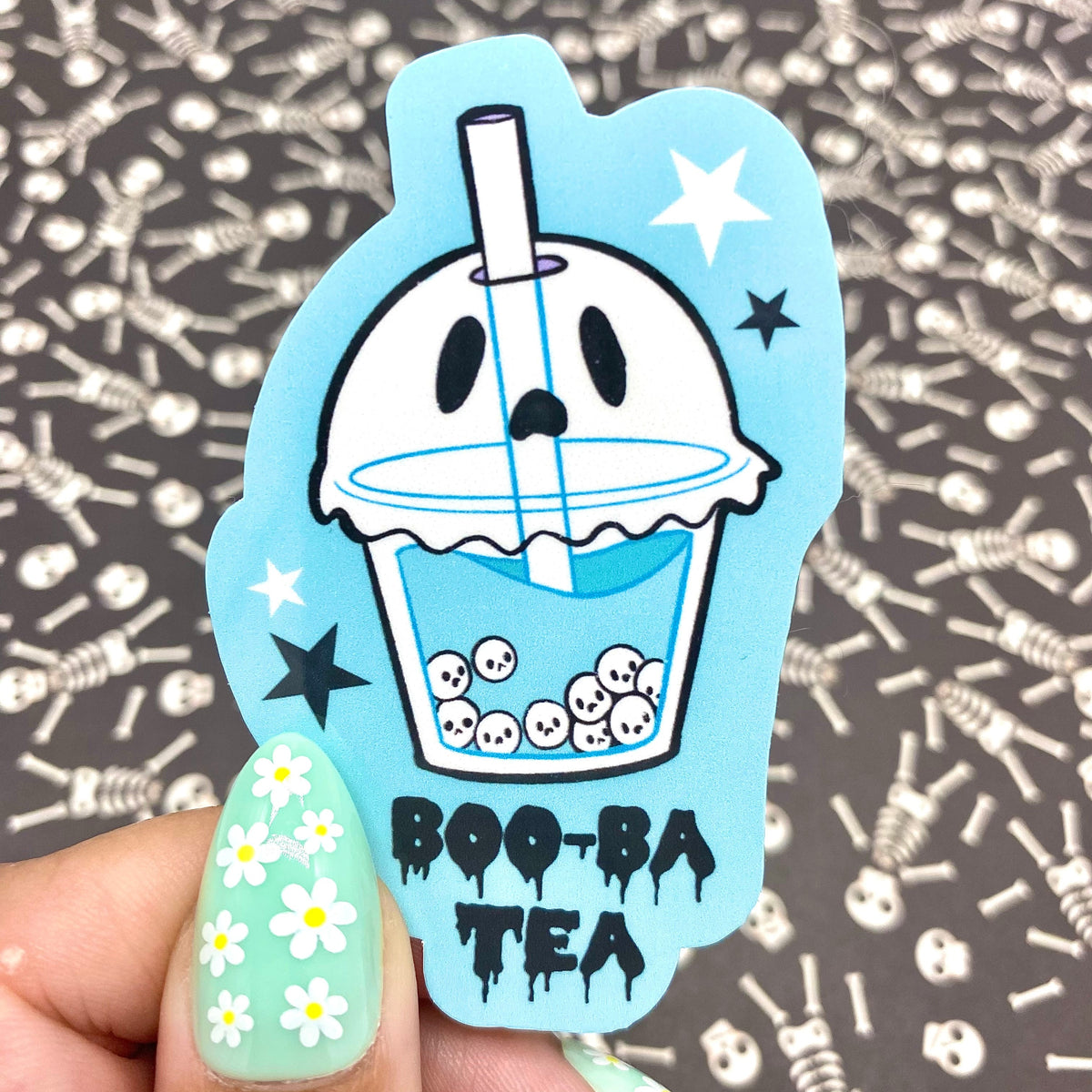 BOOba Tea vinyl sticker