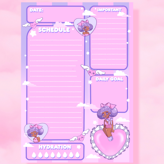 Cloud Girlie Daily Planner