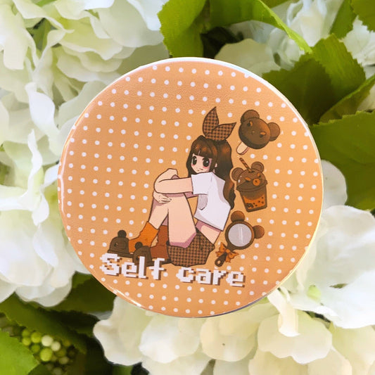 Selfcare Button Pin