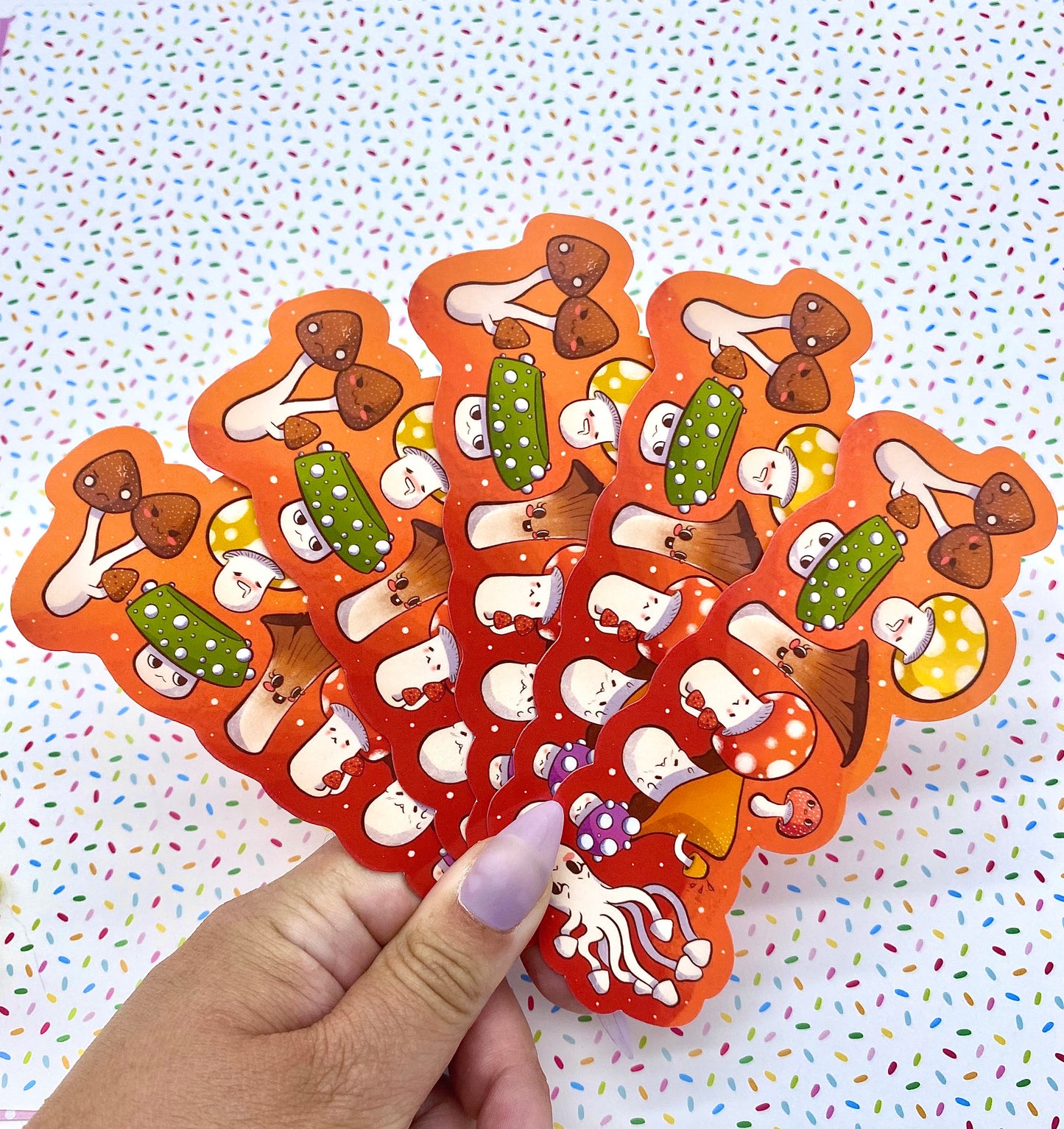 Mushrooms Bookmark