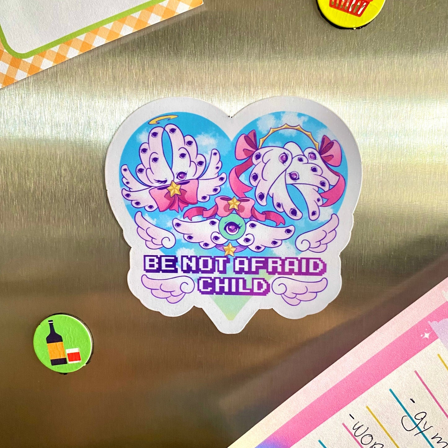 Biblically Accurate Kawaii angels  Magnet