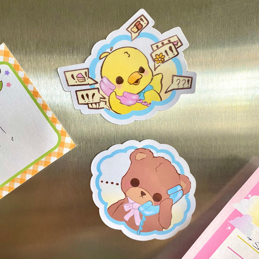 Chisme Friends Magnet set
