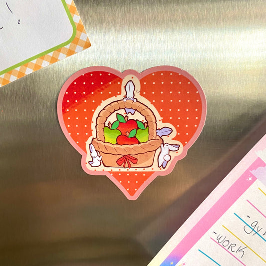 Apples x Bunnies Magnet