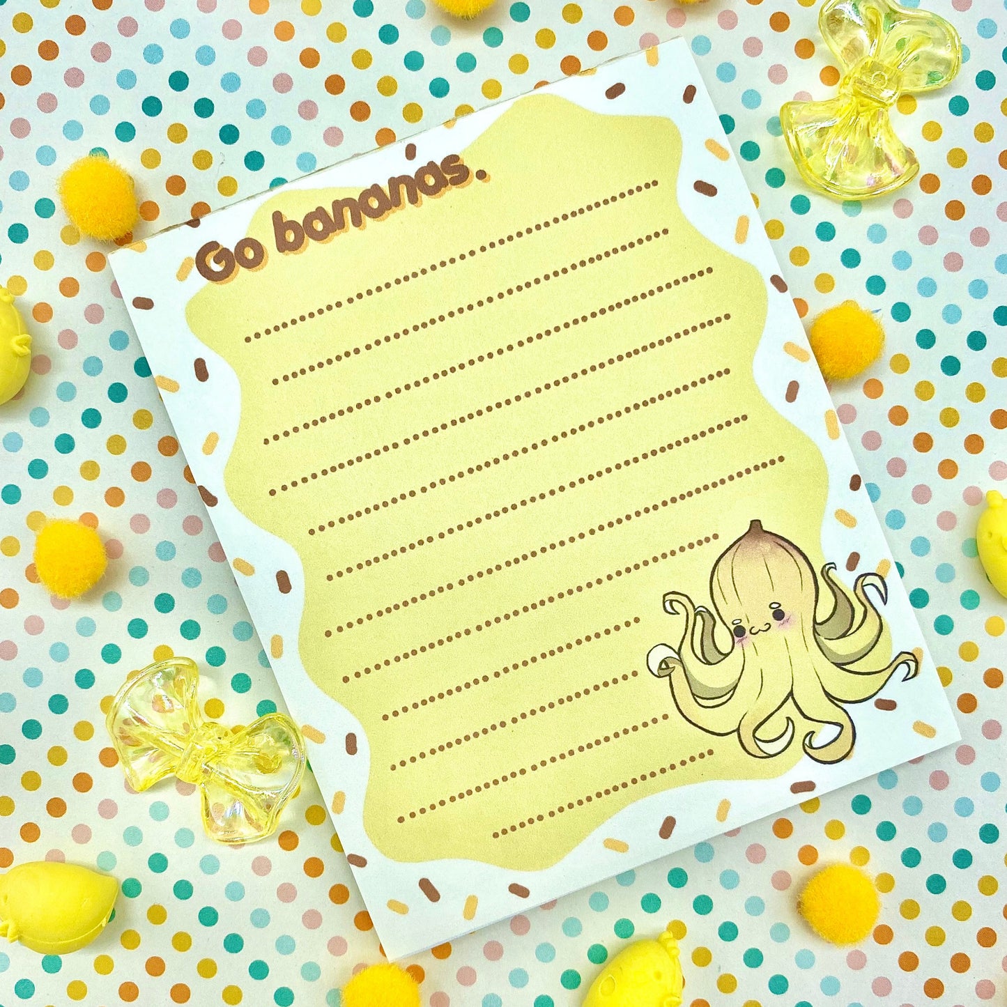Go Bananas Notepad