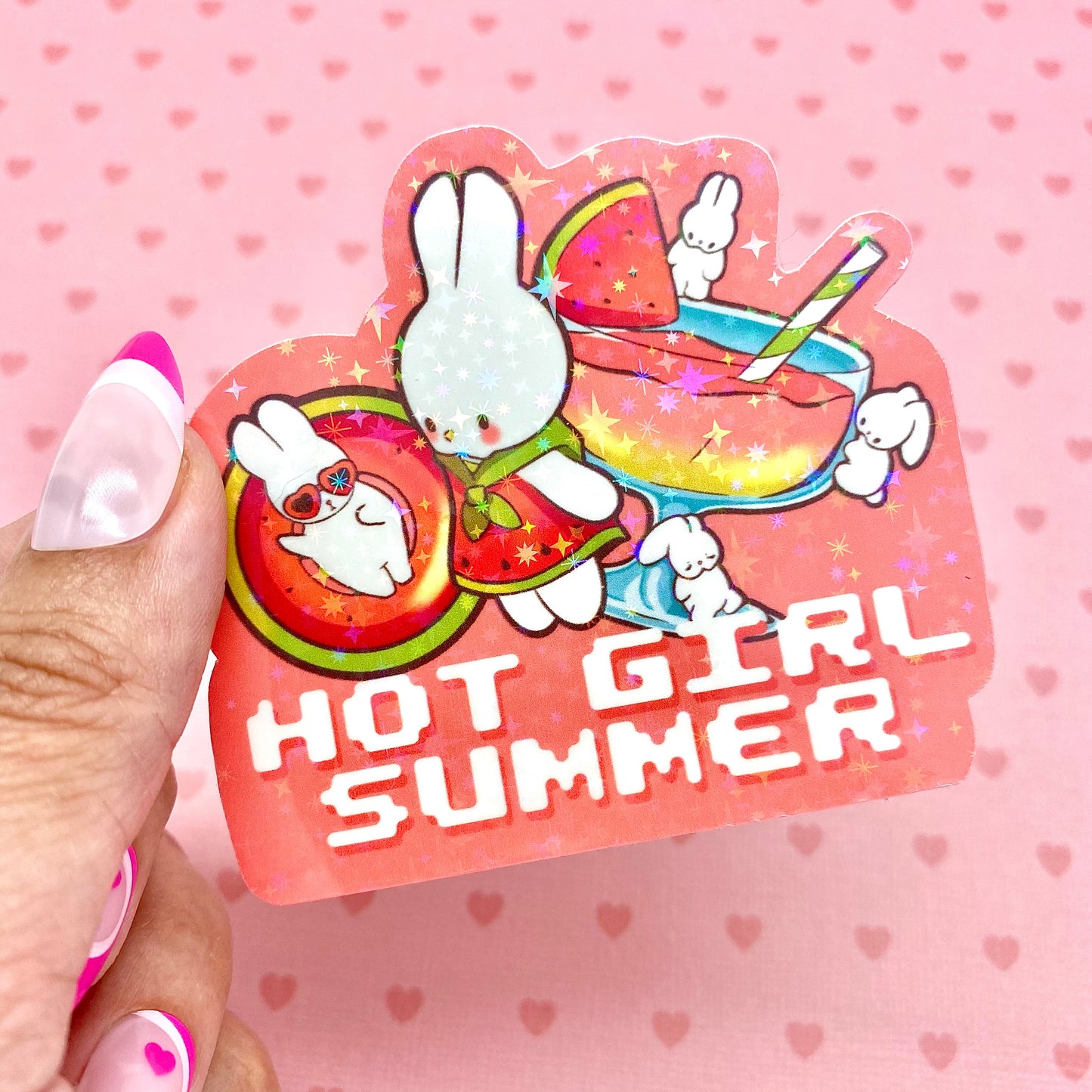 Watermelon Bunnies Bundle Stationery Giftset