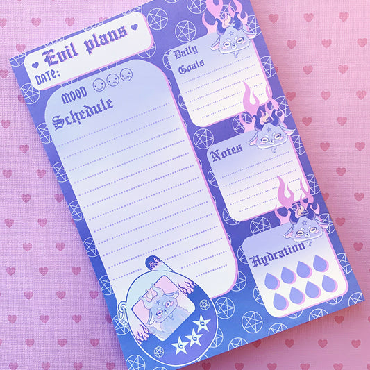Baphomet Evil Plans Daily Planner