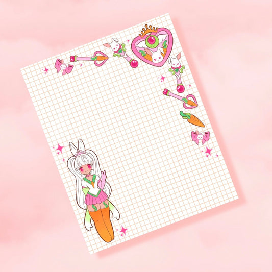 Magical Girl Bunni Notepad
