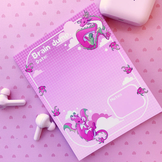 Dragon Fruit Large Notepad