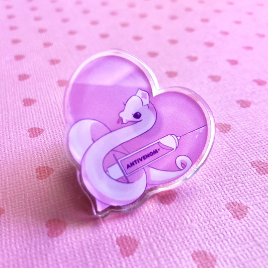 Antivenom Acrylic Pin