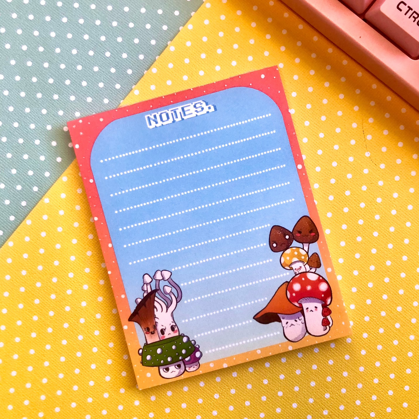 Mushrooms Notepad