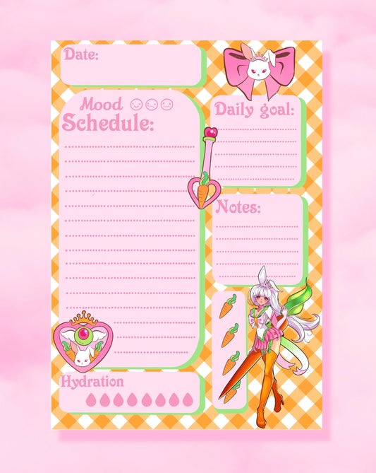 Magical Girl Bunni Daily Planner