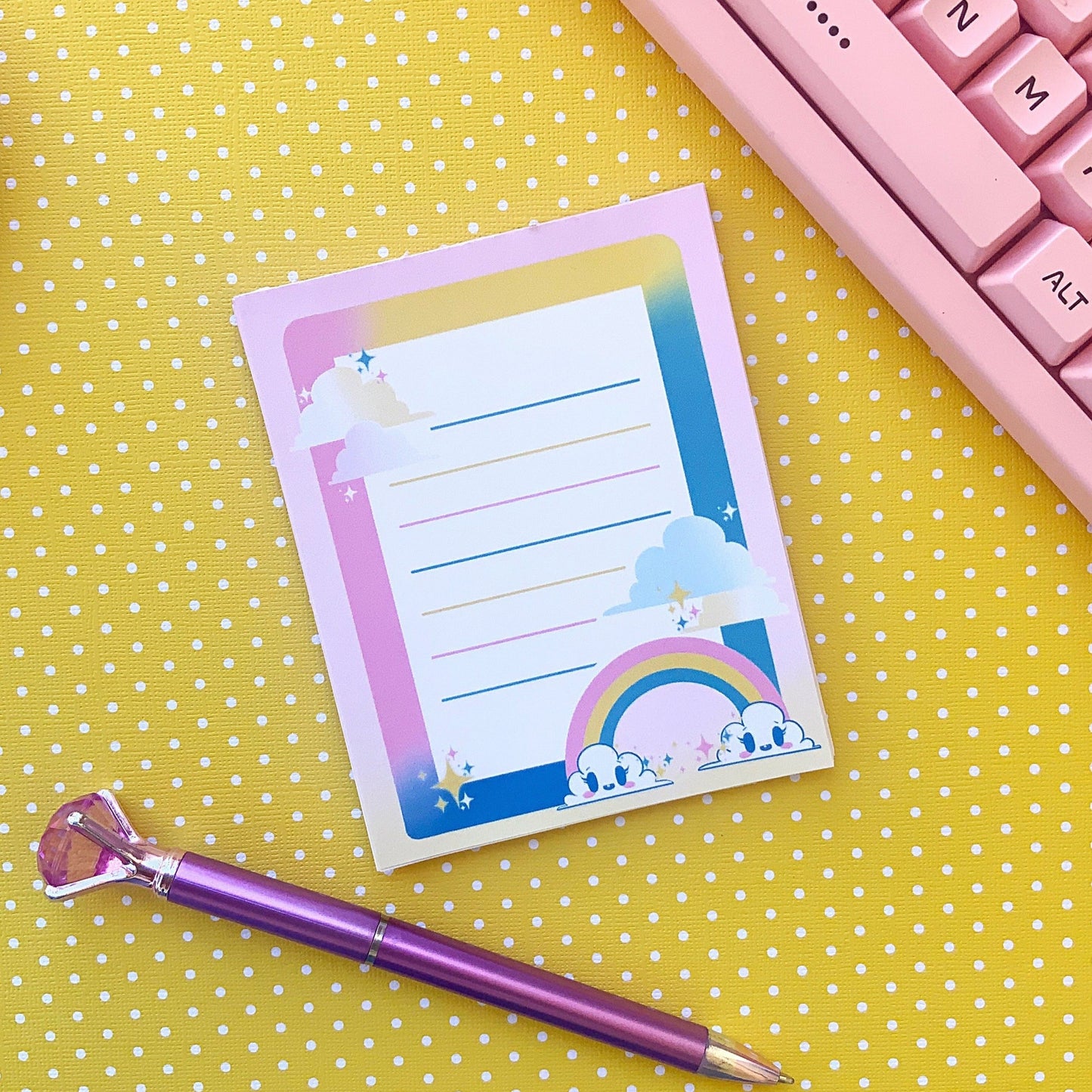 Rainbow Notepad