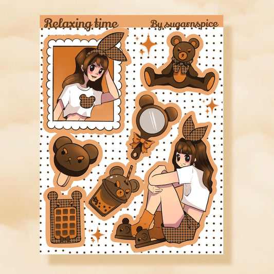 Selfcare Sticker Sheet